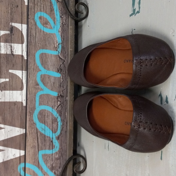 Lucky Brand Brown Ballet Flats - Picture 4 of 12